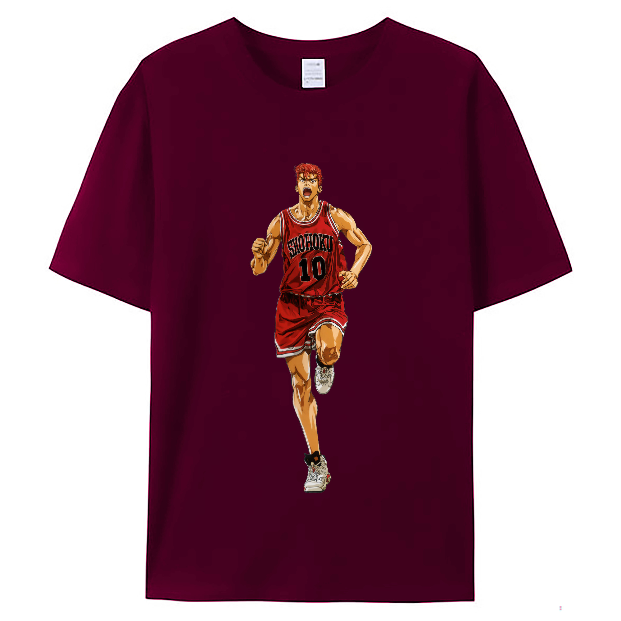 （画像用） SLAM DUNK／スラムダンク レディースカジュアルプリントTシャツ（綿100％）